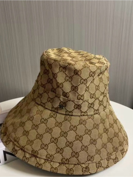 Gucci Accessories - Gucci Beige GG Monogram Bucket Hat